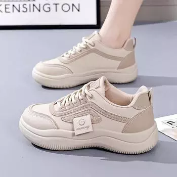 мода Модные легкие кроссовки для бега на открытом воздухе для студентов Дышащая толстая подошва Женская спортивная обувь Zapatillas Mujer 2024 35 хаки