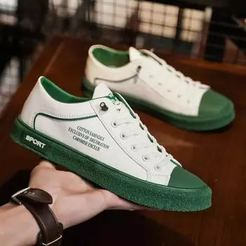 Мода Модные мужские высокие кроссовки из вулканизированного холста Универсальные удобные мужские спортивные скейтборды Zapatos De Hombre Роскошные дизайнерские 39 белый