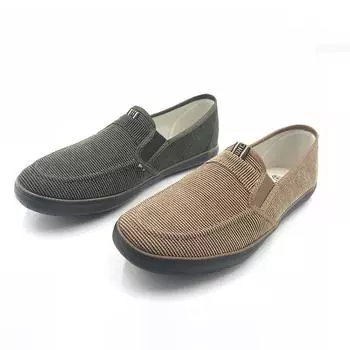 мода Мужская повседневная обувь Холщовая обувь без застежек на низком ходу Стильная обувь Дышащая легкая модная обувь Износостойкая обувь для активного отдыха Zapatos De Hombre 38 коричневый