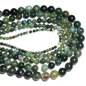 Мода натуральный камень агат Шарм свободные бусины DIY круглые бусины ювелирные аксессуары 4mm-40pcs