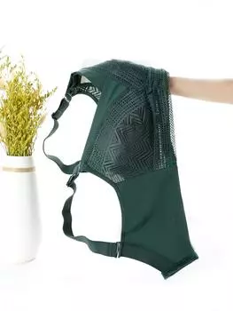 мода Нижнее белье большого размера, бюстгальтер, тонкий, утолщенный и увеличенный, полные мм, без стального кольца, против провисания, вторичная грудь 34/75B