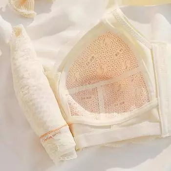 мода нижнее белье тонкий женский бюстгальтер для коррекции груди, анти-провисание, без стальных колец 34/75B