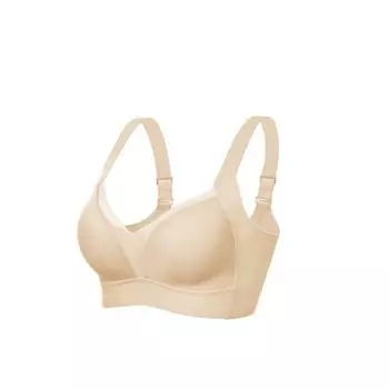 мода нижнее белье женские тонкие регулируемые бюстгальтеры для груди соберите анти-провисающий кружевной бюстгальтер 34/75B зелёный