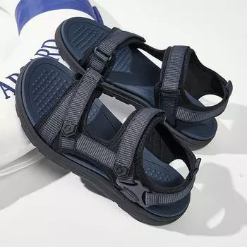 мода Новые мужские сандалии Летние тапочки для отдыха Мужская обувь Кроссовки для отдыха Мужские ретро повседневные сандалии Сандалии на платформе Мужские сандалии пластины 45 зелёный