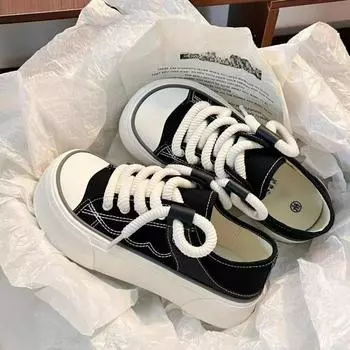 мода Новые однотонные парусиновые туфли для женщин весна осень новые дизайнерские дышащие женские вулканизированные туфли мода Zapatillas De Mujer 35 бежевый