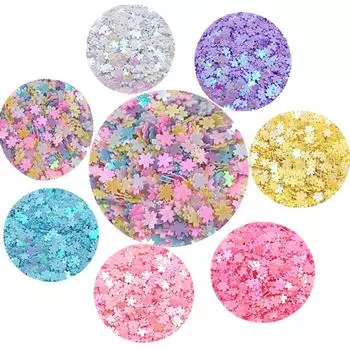 Мода около 5 мм 1500 шт. арт-нашивка для макияжа ногтей цветок маленькие блестки аксессуары «сделай сам» украшения для «сделай сам» чехол для мобильного телефона наполнитель материал ручной работы approx 5mm 1500Pcs белый