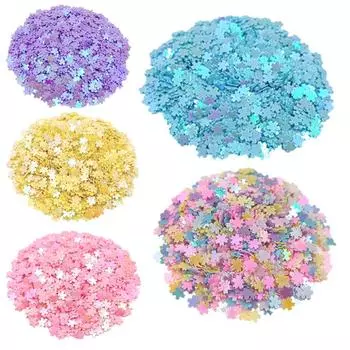 Мода около 5 мм 1500 шт. арт-нашивка для макияжа ногтей цветок маленькие блестки аксессуары «сделай сам» украшения для «сделай сам» чехол для мобильного телефона наполнитель материал ручной работы approx 5mm 1500Pcs белый