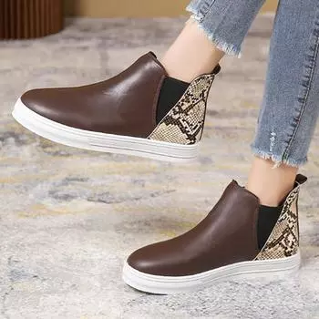 мода осень новые туфли для ходьбы без застежек для женщин модные женские туфли на плоской подошве легкие женские повседневные туфли нескользящие женские кроссовки 35 чёрный