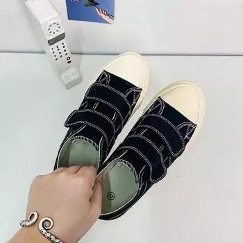 мода осень студенческие парусиновые туфли женские парусиновые кроссовки дикие повседневные туфли на плоской подошве женские кроссовки на платформе женские вулканизированные туфли 35 бежевый