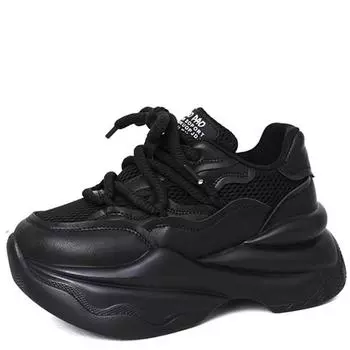 мода осень весна женская обувь дышащая сетка женские кроссовки износостойкие уличные повседневные кроссовки обувь женская 35 серый