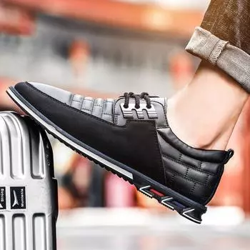 мода повседневная обувь мужская мода классические лоферы роскошные кожаные туфли черные деловые мужские туфли на шнуровке большие размеры 38-48 мужские летние туфли 38 коричневый