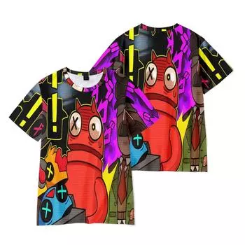 Мода REPO Футболки с рисунком для женщин и мужчин Летняя одежда Фитнес O-образный вырез Мужская футболка REPO Большие мужские футболки Топы XS