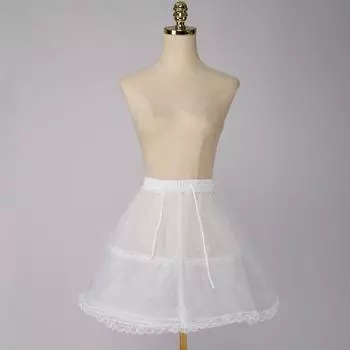 Мода Ретро Стиль Лолита Облако Бескостный Ярусный Кринолин Лолита Принцесса Юбка-подъюбник Кружево Сетка Платье-комбинация Pannerback 2 All yards