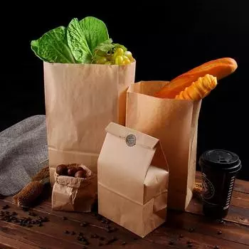 Мода Ручной Работы Вечеринка Свадьба Хлеб Печенье Подарочные Пакеты Сувениры 10 Шт. Коричневый Мода Горячие Новые Печенья Упаковка Товары Для Обертывания Здоровья Сумка из Крафт-Бумаги No 2