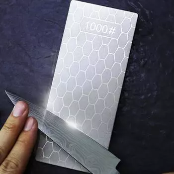 Мода Sharpen The Blade Honeycomb Sharpen Grinding Tools Knife Sharpener Diamond Whetstone 400# 600# 1000# M