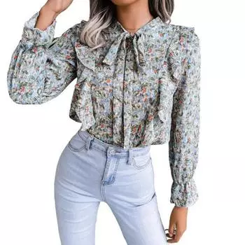 МОДА Шифоновый топ облегающий 3D крой легкая модная элегантная офисная женская блузка уличная одежда M фиолетовый