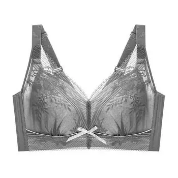 мода Толстушка, большая грудь показывает маленькие бюстгальтеры, тонкое нижнее белье большого размера, женское без стального кольца, полная чашка, собранная, двойная грудь, бюстгальтер с верхней поддержкой 34/75B белый