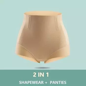 мода Высокая талия сетчатые трусы для живота с подтяжкой бедер бесшовные летние тонкие трусики для живота женские шорты корректирующее белье женские разноцветные боксеры M серый