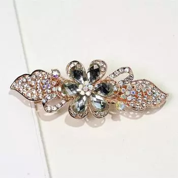 Мода в корейском стиле женская заколка-пружина маленькая бабочка сплав заколка для волос аксессуары для волос свежие и элегантные универсальные аксессуары