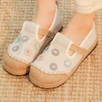 мода весна лето новые повседневные женские туфли мокасины на плоской подошве с неглубокими милыми и милыми женскими сандалиями 2024 35 бежевый