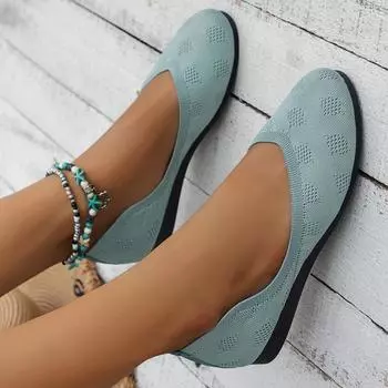 мода весна/лето/осень новые европейские и американские туфли с большим круглым носком на плоской подошве женские повседневные туфли с закрытым носком 36 чёрный