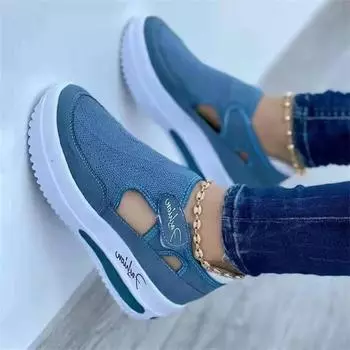 мода весна/осень новые женские повседневные туфли модные дышащие сетчатые туфли на плоской подошве женские кроссовки черные женские туфли 35 чёрный