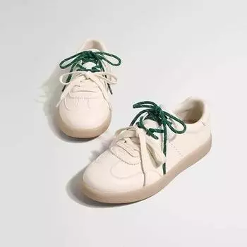 Мода Yozcttaa Размер 35-40 Новые настоящие кожаные женские повседневные кроссовки на шнуровке спортивная обувь на низком каблуке шнуровка дышащая теннисная обувь на плоской подошве 35 бежевый