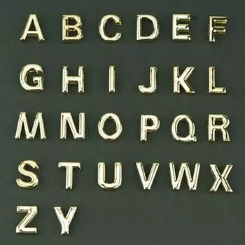 Мода женщин ювелирные изделия DIY письмо кулон звено цепи Шарм ожерелье партии подарок L серебряный