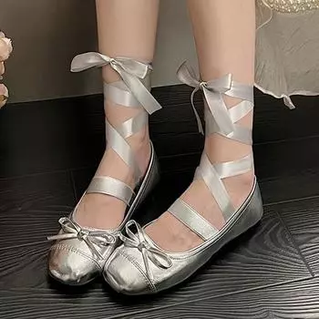 Мода Женщины Рим балетные танцевальные туфли Дизайнерские балетки неглубокие сандалии 2024 Тенденция Новые Роскошные Милые Туфли Повседневная Осенняя Женская Обувь 35 чёрный