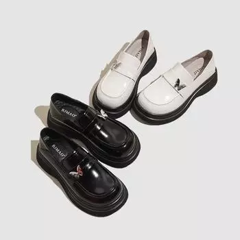 мода Женщины Римский стиль металлическая цепочка в форме сердца плоская танкетка платформа женская обувь женщины ретро девушка Лолита панк колледж круглый носок туфли 35