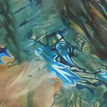 МОДА Женские укороченные топы с длинным рукавом, вырезом в форме сердца, винтажные абстрактные принты, рюши, завязка, показывающая пупок, футболки S коричневый