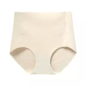 мода Женское нижнее белье с высокой талией Женское бесшовное нижнее белье с содержанием графена для девочек L синий