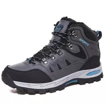 мода Зимние мужские хлопковые ботинки Теплые ботильоны Мужские повседневные ботинки на шнуровке Мужские кроссовки для активного отдыха Парные ботинки Кроссовки унисекс 36 розы красного