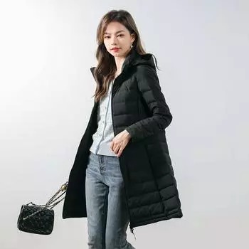 МОДА зимняя новая женская флисовая однотонная женская куртка с капюшоном и бесшовная куртка с капюшоном среднего и длинного размера большого размера Одежда S жёлтый