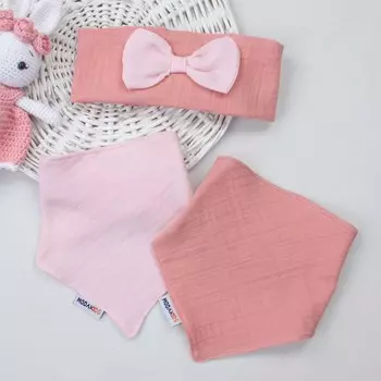 Modakids Хлопковая муслиновая ткань 3 шт. Набор шарфов-бандан для девочек