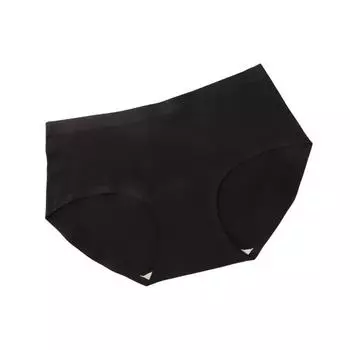 Модальное нижнее белье Высококачественное антибактериальное нижнее белье Женское нижнее белье Бесшовные цельные треугольные брюки M чёрный