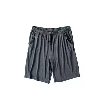 Модальные летние мужские пижамные брюки тонкие свободные большие спортивные брюки домашние повседневные шорты M серый