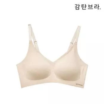 Modal Skin Gamjeom Bra - бюстгальтер с застежкой на крючки (один предмет) 03. Cocoa Gray: XL