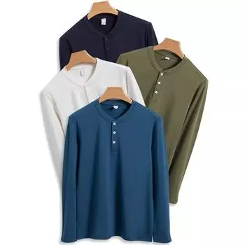 Модалга бархатный свитер мужской акриловый бархат осенняя одежда футболка теплая нижняя рубашка длинные рукава S