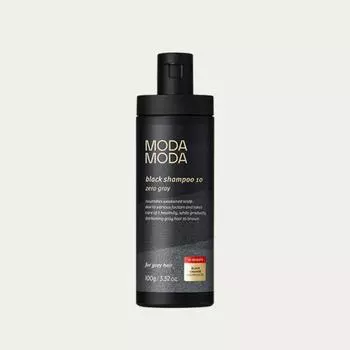 Modamoda 3rd Generation Zero Gray Black Shampoo 10 / Color Hair Loss Gray Care Shampoo Официальный дистрибьютор, 1 шт., 100 г