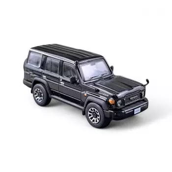 МОДЕЛЬ 1 Модель One Toyota Land Cruiser LC70 Mini Car Black RHD 1/64 белый