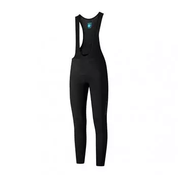 Модель 2021 года SHIMANO Велосипедные леггинсы Element Bib Tights S (Европейский размер) Расчетная высота: 167-173см Черный