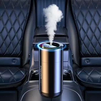 model 3rd grade humidification amount Aluminum alloy metal humidifier desktop compact 380 ml desktop humidifier Disinfecting aroma compatible