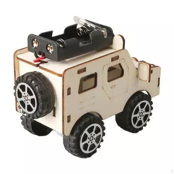 Модель электромобиля сделай сам, научная игрушка, прочный образовательный набор, деревянный эксперимент, ручная работа