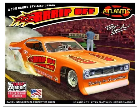 Модель Atlantis Tom Daniel Funny Car Liyip Off Пластиковая модель ATLAMCM8277 1/32