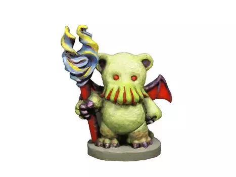 Модель Aurora Tidy Bear Cthulhu Неокрашенная металлическая фигурка