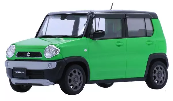Модель автомобиля Fujimi NEXT Series Suzuki Hustler Green Car 1/24 № 11 EX-3 (G/Положительный металлик) NX11EX-3 зелёный