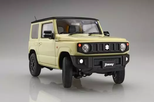 Модель автомобиля Fujimi NEXT Series Suzuki Jimny JB64 Ivory 2 Tone Car 1/24 No.20 EX-1 (Крыша из шифонового металла/черного цвета) NX-20 EX-1