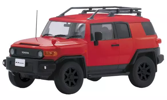 Модель автомобиля Fujimi NEXT Series Toyota FJ Cruiser цветной пакет пластиковая модель (ФУДЗИМИ) 1/24 №9 EX-4 (Красный тип)