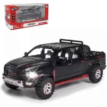 Модель автомобиля из сплава 1/32 Dodge RAM TRX 1500, литой под давлением металлический пикап, игрушки, модели автомобилей с откидной спинкой, светом и звуком для детей, подарки на день рождения и т. д. 1/32-Size:17.5*7*5.7cm